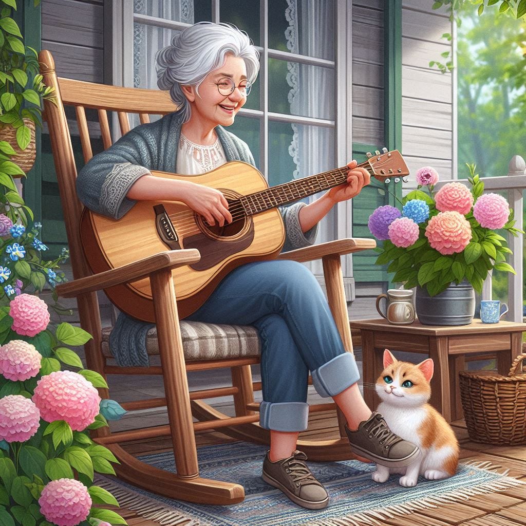Am I too old to learn to play the guitar?