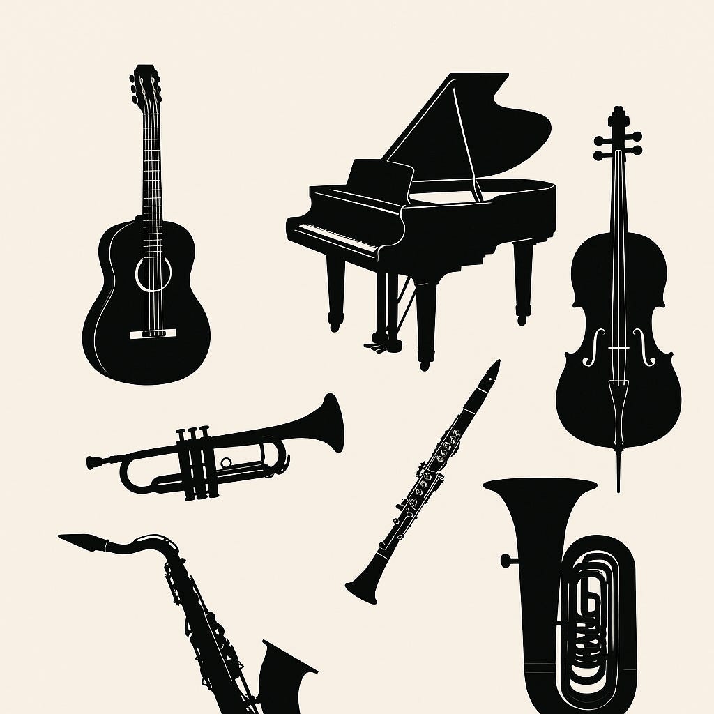 C, B♭, or E♭ instrument — How do they differ?”